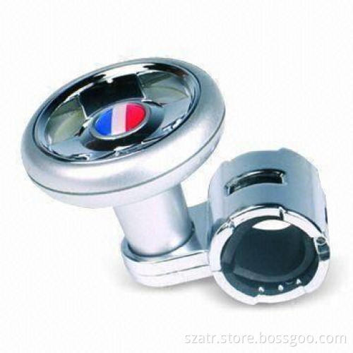 Steering Wheel Spinner Knob, Made of Aluminum or Plastic